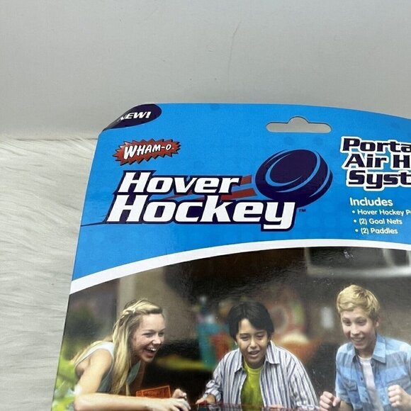 NEW WHAM-O HOVER Hockey Portable Air Hockey Game Set 2015 Ages 6+ - Picture 13 of 16